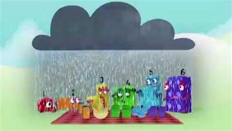 Numberblocks Raining Party Learn To Count Learning Blocks