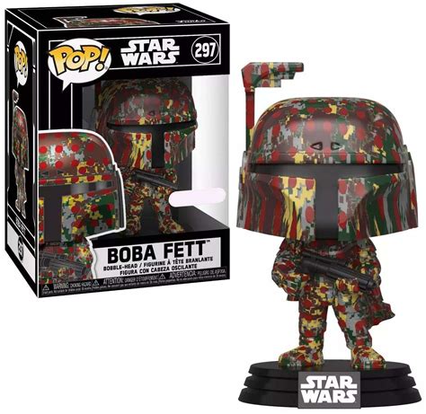 Star Wars Boba Fett Futura Figurine Pop 297 Pop Star Wars