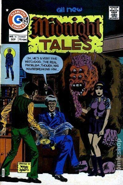 Pin By Charles J On Midnight Tales Tales Horror Comics Comic Book Cover