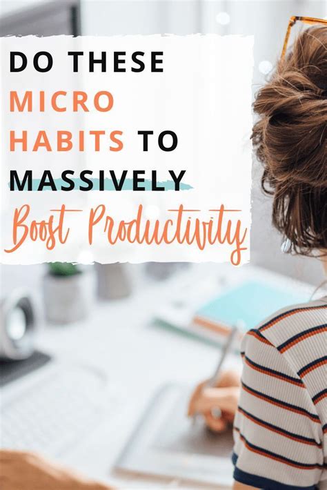 Boost Your Productivity With These Micro Habits Of Highly Successful
