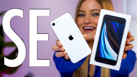 2020 Iphone Se Unboxing And First Impressions Youtube