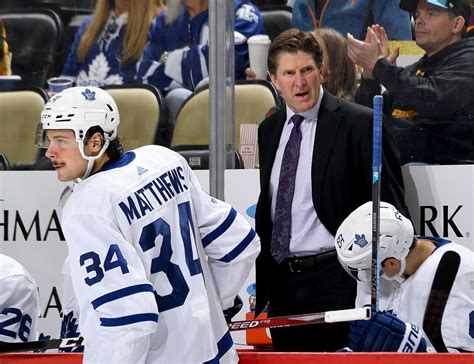Toronto Maple Leafs Mike Babcock Becomes The First Coaching Casualty Of The 2019 20 Nhl Season