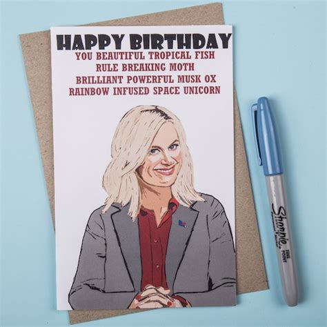 The 22 Best Ideas For Parks And Recreation Birthday Card Home Inspiration Diy Crafts