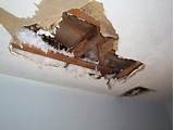 Roof Leak Water Damage Repair Pictures