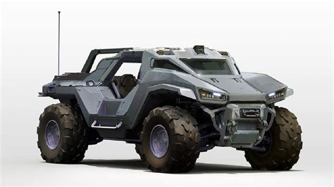Halo Infinite Concept Art Reveals New Razorback Vehicle Design And