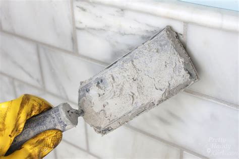 What does sealed grout have over non sealed grout? Tile Setting Marble Tiles without Thinset Mortar
