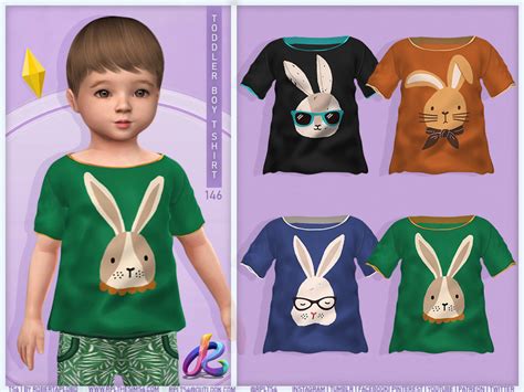 The Sims Resource Toddler Boy T Shirt Rpl146