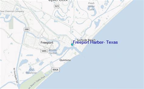 Freeport Harbor Texas Tide Station Location Guide