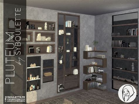 Syboulette S4cc Pluteum Set This Set Is All About Shelves