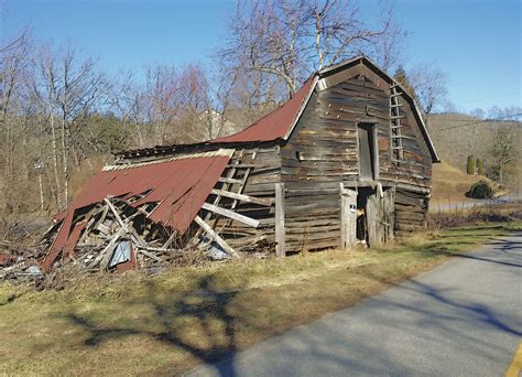 Old Barn On Upper Hightower Road In Towns County Georgia Jan 2018