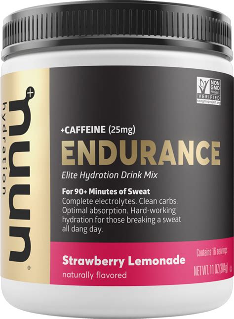 Nuun Endurance Strawberry Lemonade Hydration Drink Mix Mec