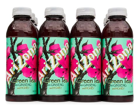 Arizona Green Tea With Ginseng And Honey 12 X 16 Oz Boxed