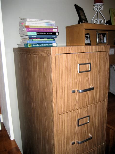 For this revamp, a dreamy. 31 diy: Tutorial: How to cover a file cabinet with contact ...