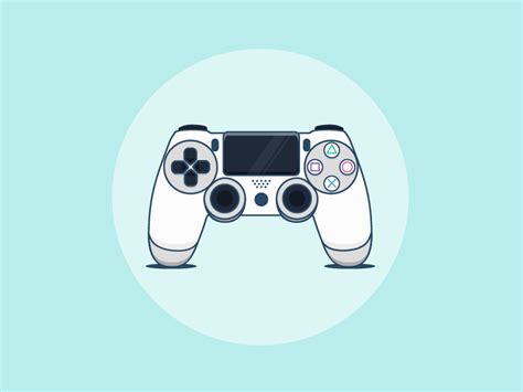 Ps4 Controller By Julie Guillerm On Dribbble