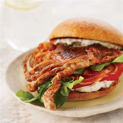 Soft Shell Crab Sandwiches With Pancetta And Remoulade Recipe Bruce Sherman