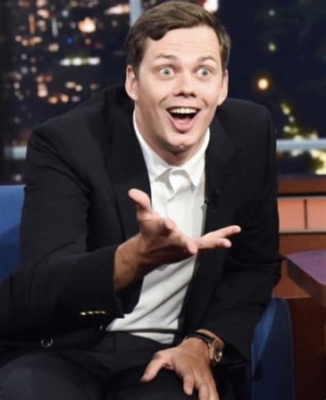 Bill Skarsgård Doing His Pennywise Smile On The Late Show With Stephen