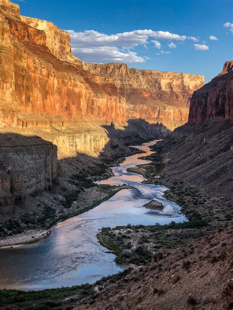 The Colorado River In The Grand Canyon As Seen From The Granaries Above