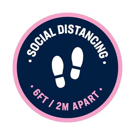 Social Distancing Floor Graphics Stickers And Decals