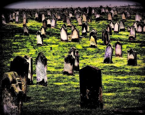 Dracula Cemetery In Whitby England By Jen White