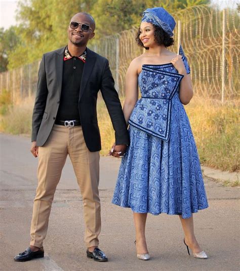 Tswana Traditional Dresses for Wedding 2021 - Shweshwe Home