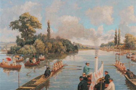 1890s Henley Regatta Where Thames Smooth Waters Glide