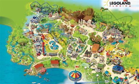 Legoland Florida Map 1024×622 Miami é Florida