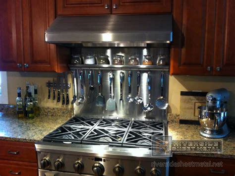 Kitchen backsplash ideas the top 2019 kitchen trends deecor aid. Custom stainless steel spice rack - Riverside - Medford, MA