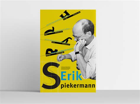 Erik Spiekermann Poster And Postcards On Behance