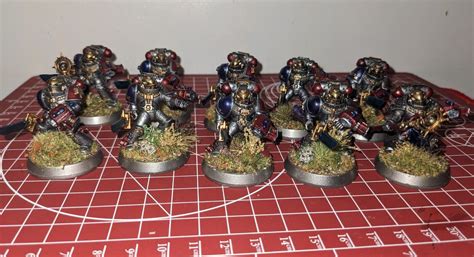 Games Workshop Warhammer 40k Grey Knights Purifier Squad Well Painted