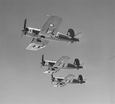 Royal Navy Fleet Air Airm Vought Corsairs Royal Navy Aircraft