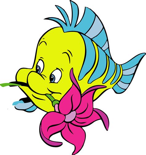 Stuck Clip Flounder Clip Art Free Download Sebastian Little Mermaid