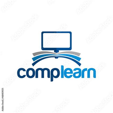 Computer Learning Logo Designs Online Learning Logo Template Designs