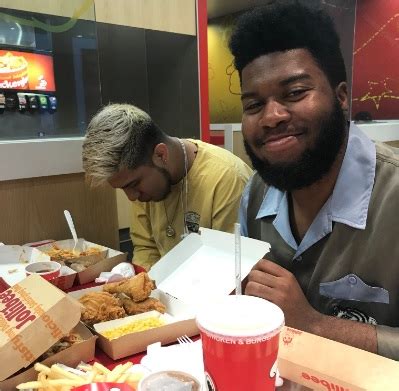 It was released as a single on june 13, 2017, by right hand music group and rca records as the second single from his debut studio. 'Young Dumb & Broke' singer Khalid spotted in Jollibee ...