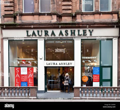 Frontage Of The Laura Ashley Fashion And Home Accessories Shop In
