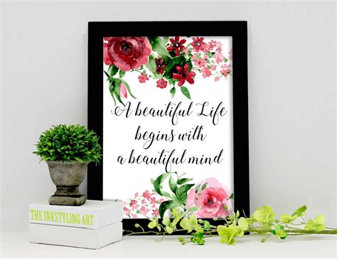 A Beautiful Life Begins With A Beautiful Mind Nm22 Instant