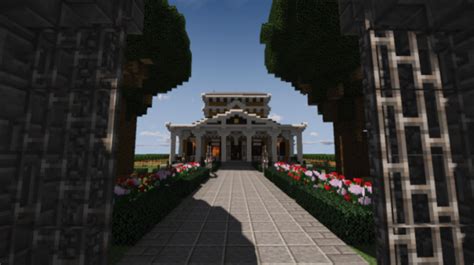 Estate Build Mini Mansion Classy Minecraft Build Minecraft Map