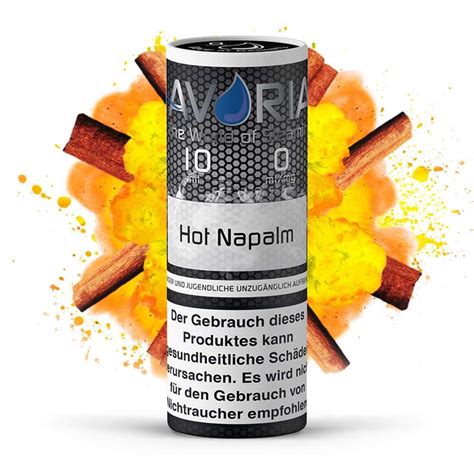Avoria Hot Napalm E Liquid 10ml Fertig Liquid Bei ️ Avoria Liquidsde