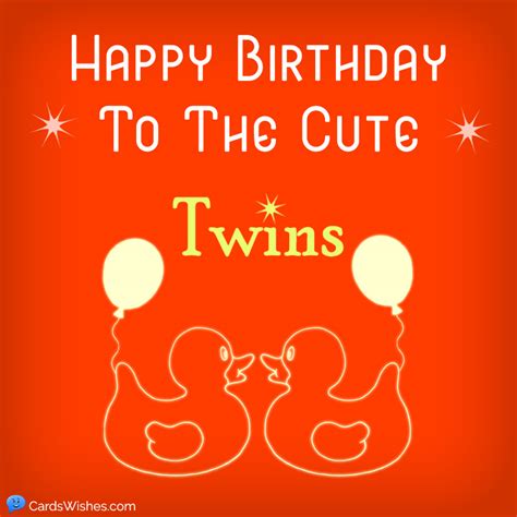 birthday wishes for twins [70 messages]