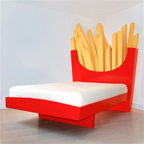mcdonalds fries bed