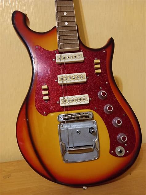 Ural Electric Guitar Ussr Soviet Vintage Reverb Canada