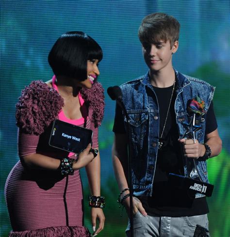 Justin Bieber Et Nicki Minaj Les Photos Du Duo De Beauty And A Beat