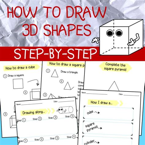 How To Draw 3d Shapes