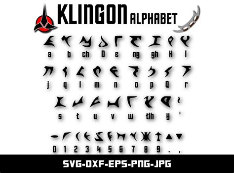 Klingon Alphabet