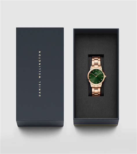 Buy Daniel Wellington Iconic Emerald Dial Watch 28mm In Green