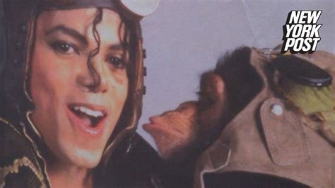 Michael Jacksons Former Pet Chimp Is Now A Professional Artist New