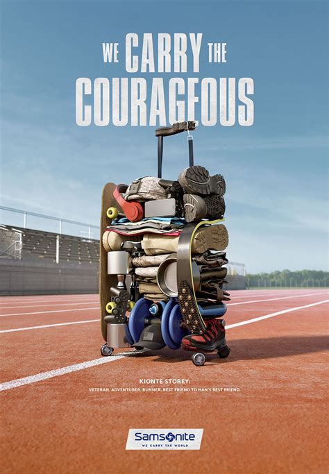 Samsonite We Carry The World Courageous Ads Of The World™ Ads