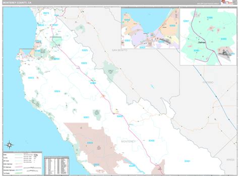 Monterey County Ca Maps