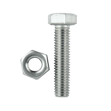 We believe in helping you find the product that is right for you. Pinnacle Hex Bolt & Nut Metric M10 x 75mm SS - 4 Pieces ...
