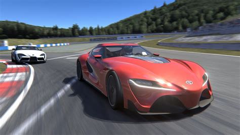 Assetto Corsa Toyota Gr Supra With Toyota Ft Concept Youtube