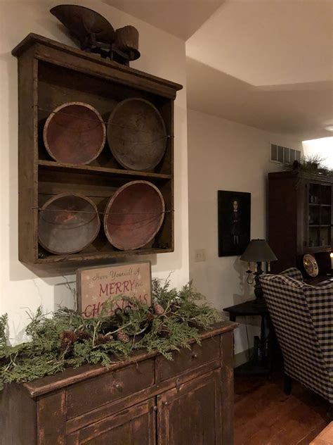 Primitive Livingroom Primitive Wall Decor Primitive Christmas